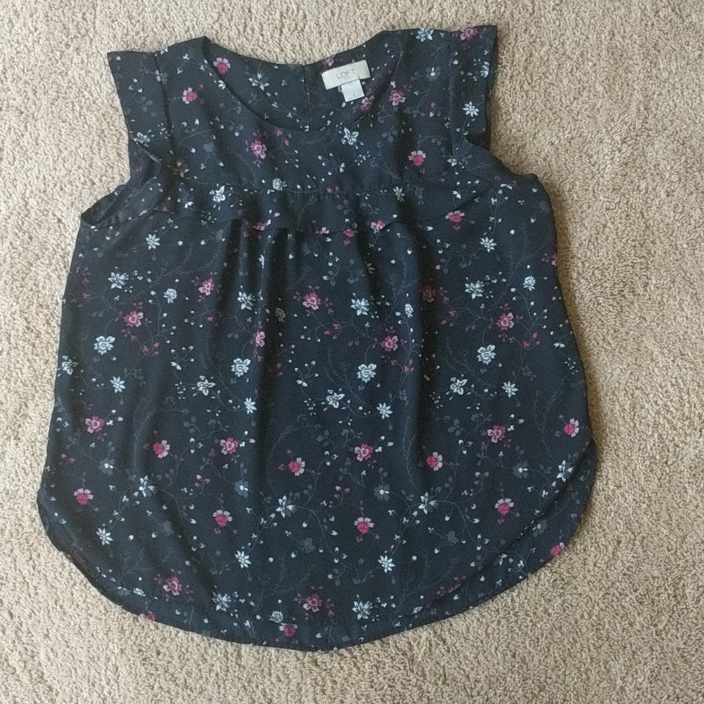 Loft floral top